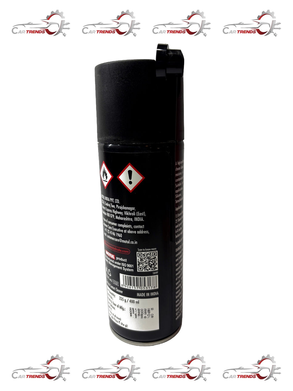 ELECTRICAL CONTACT CLEANER ELECTRICAL CONTACT CLEANER - Back view