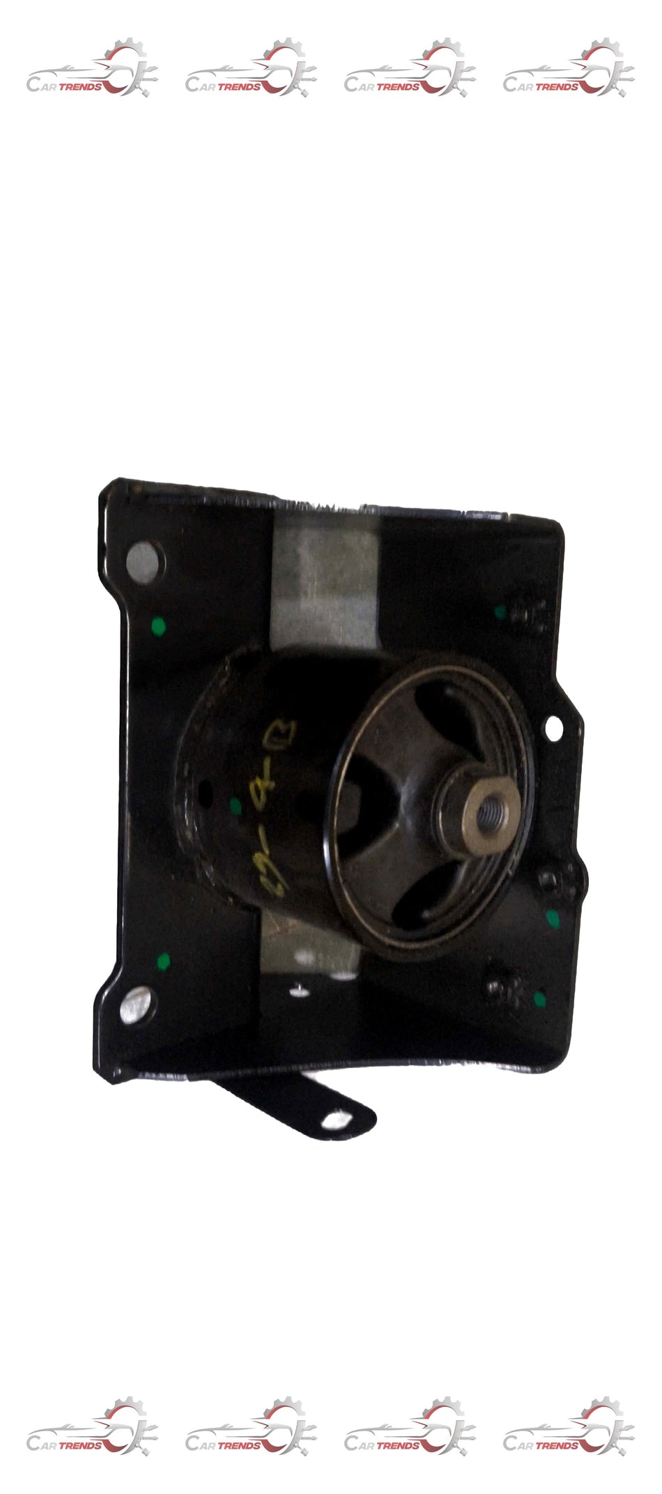 Maruti Suzuki mounting engine LH 11620M71P50 part showing a metal engine mount with mounting points and rubber components.