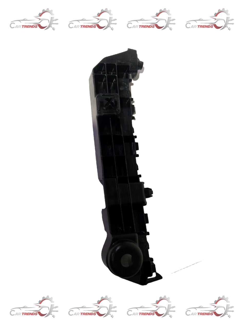 Maruti Suzuki HOLDERFR bumper side part, black plastic component for vehicle repair or replacement.