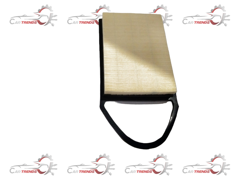 CarTrends air filter for Toyota Etios petrol engine, spare part with pleated design for improved air filtration.