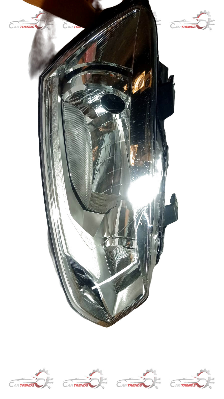 VOLKSWAGEN HEAD LAMP POLO RH CHROME 6RG941018 - Back view