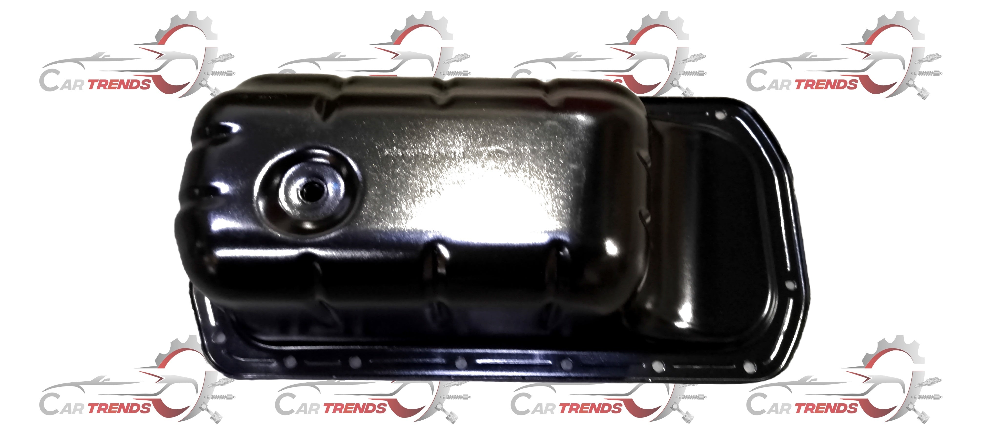 CarTrends Ford Pan Engine Oil Chamber Aspire 1st Gen 2S6Z6675B, close-up view of the engine oil chamber component.