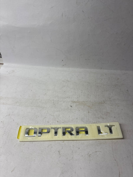 GENERAL MOTORS LETTERING A OPTRA LT OPTRA PETROL J96547219 J96547219 - Back view