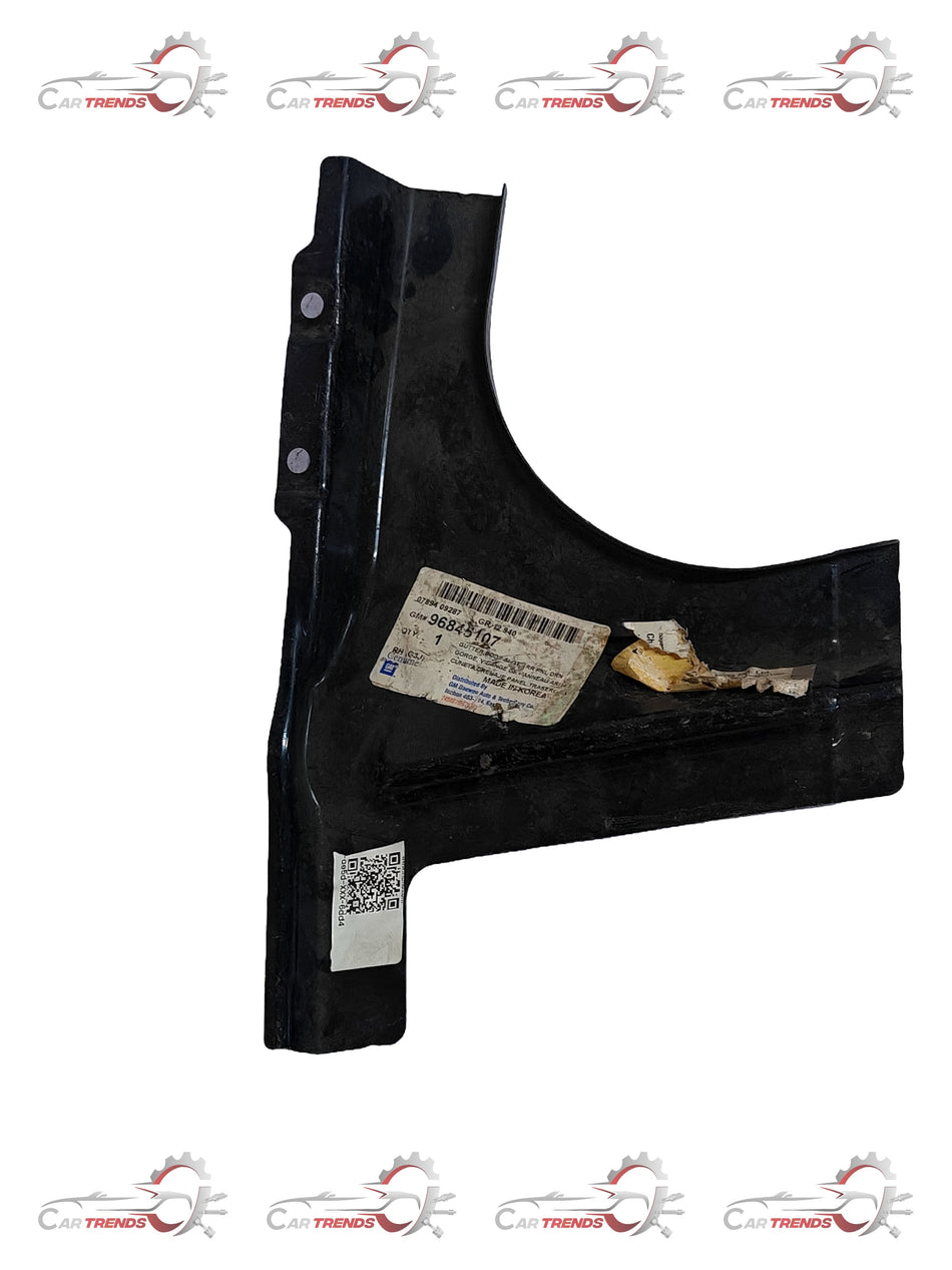 Rear body panel for Chevrolet Cruze by General Motors, showing a close-up of the vehicle's rear section with the panel installed.