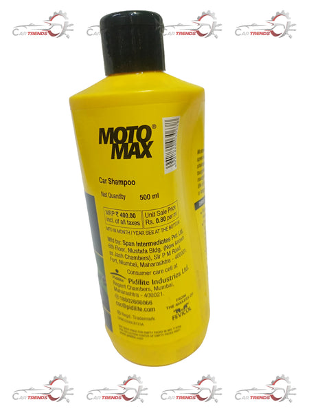 PIDILITE MOTOMAX CAR SHAMPOO 500 ML  FMN801650000001 FMN801650000001 - Back view