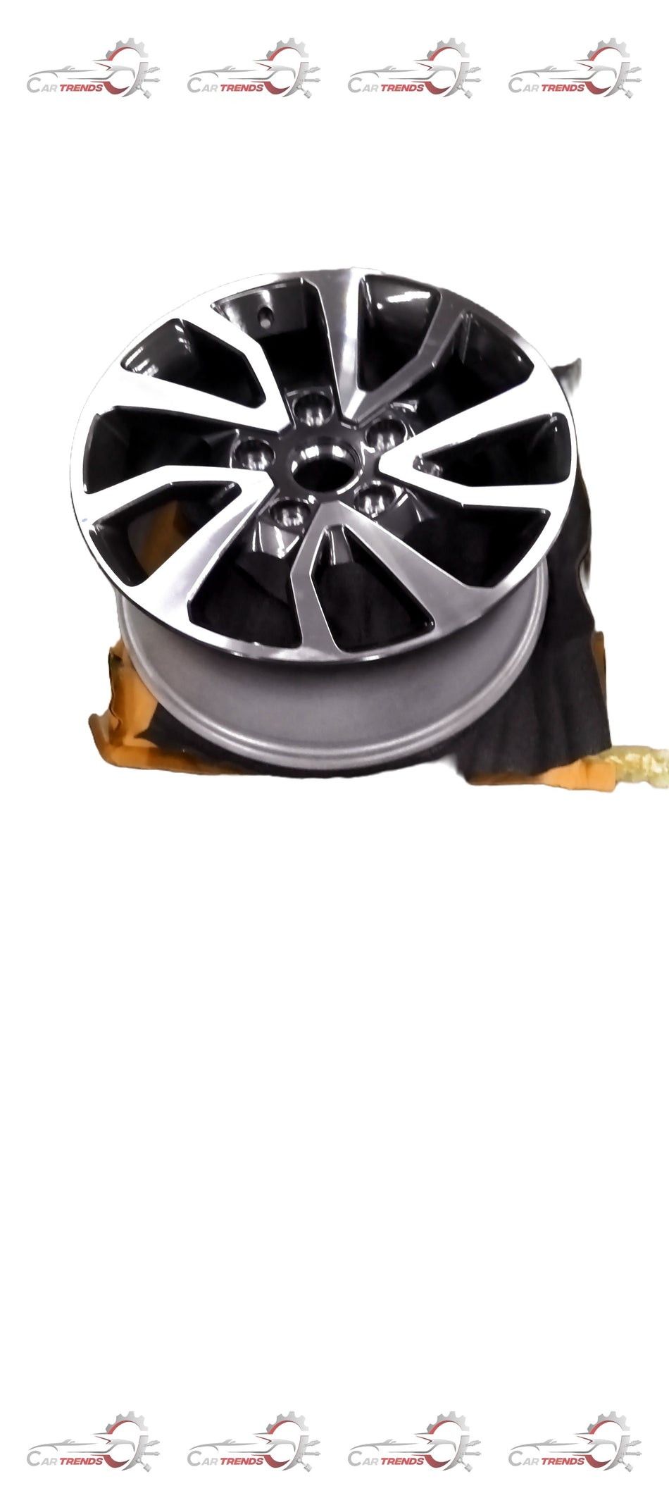 Mahindra alloy wheel rim 7.5Jx18 UV/Bolero model, with a silver finish and detailed spoke design.