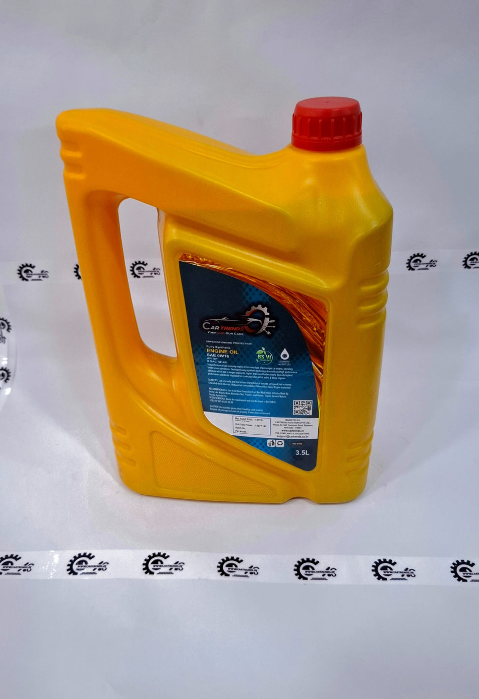 CarTrends Engine Oil SAE0W16 - Back view