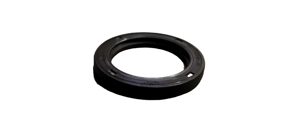 Ford camshaft seal assembly 96MZ6K292A, showing the durable rubber seal with metal casing for engine protection.