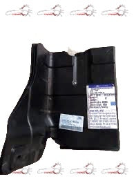 Hyundai Santro 2020 engine cover for left side, model 29130C4000, durable black plastic part in a close-up image.