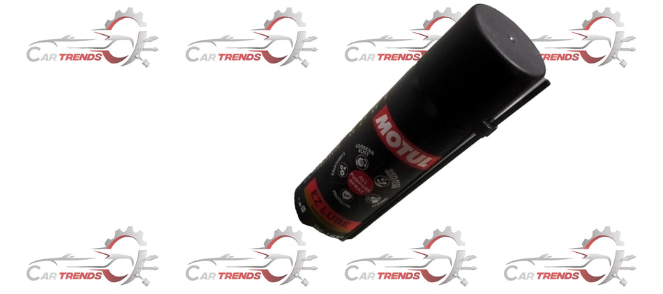 MOTUL EZ Lube 36x75ml universal lubricant bottles displayed in a retail package, featuring the MOTUL branding and product labels.