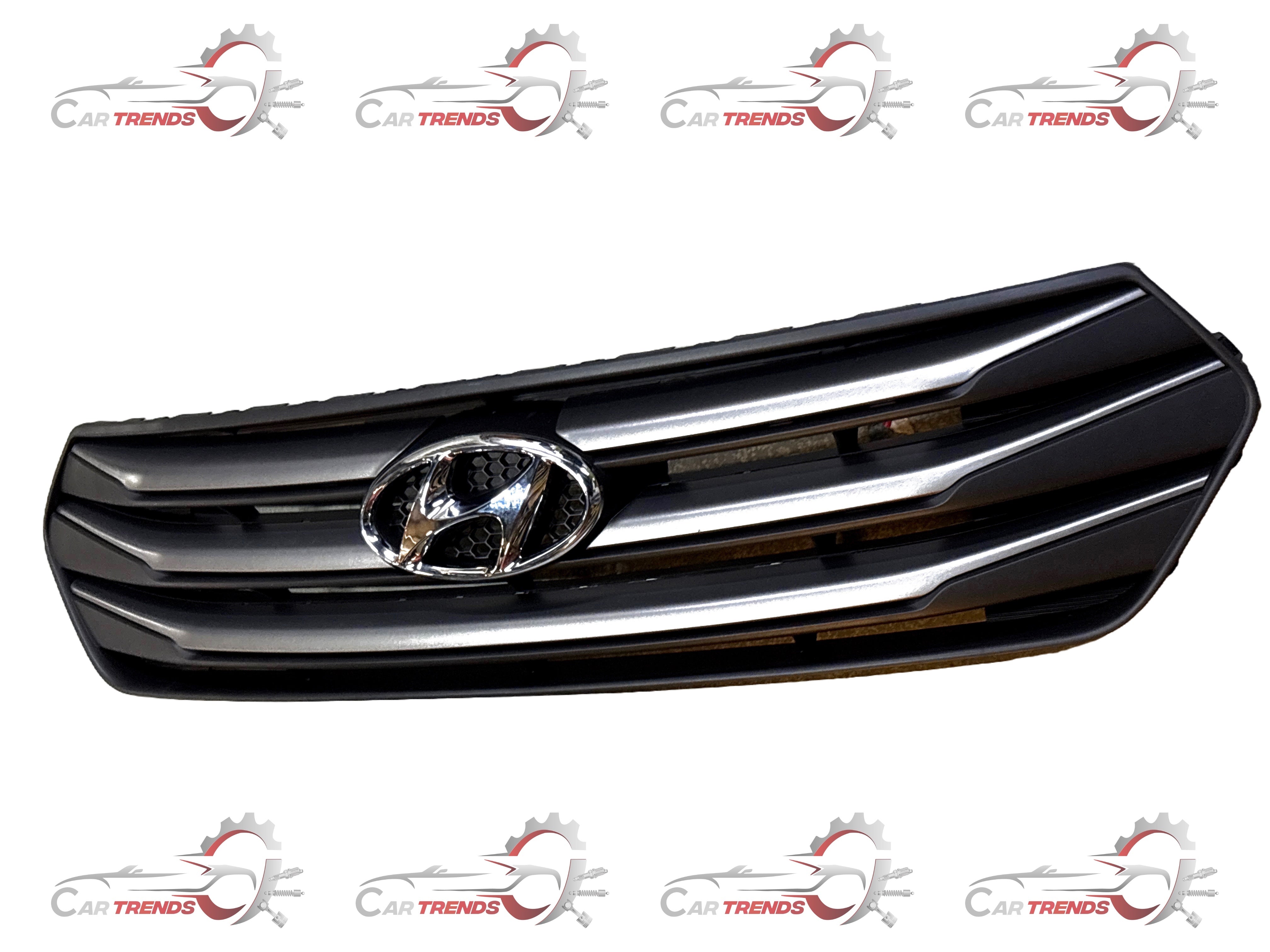 CarTrends 86350A0000   Upper Grille Creta Old Model 86350A0000 - Back view
