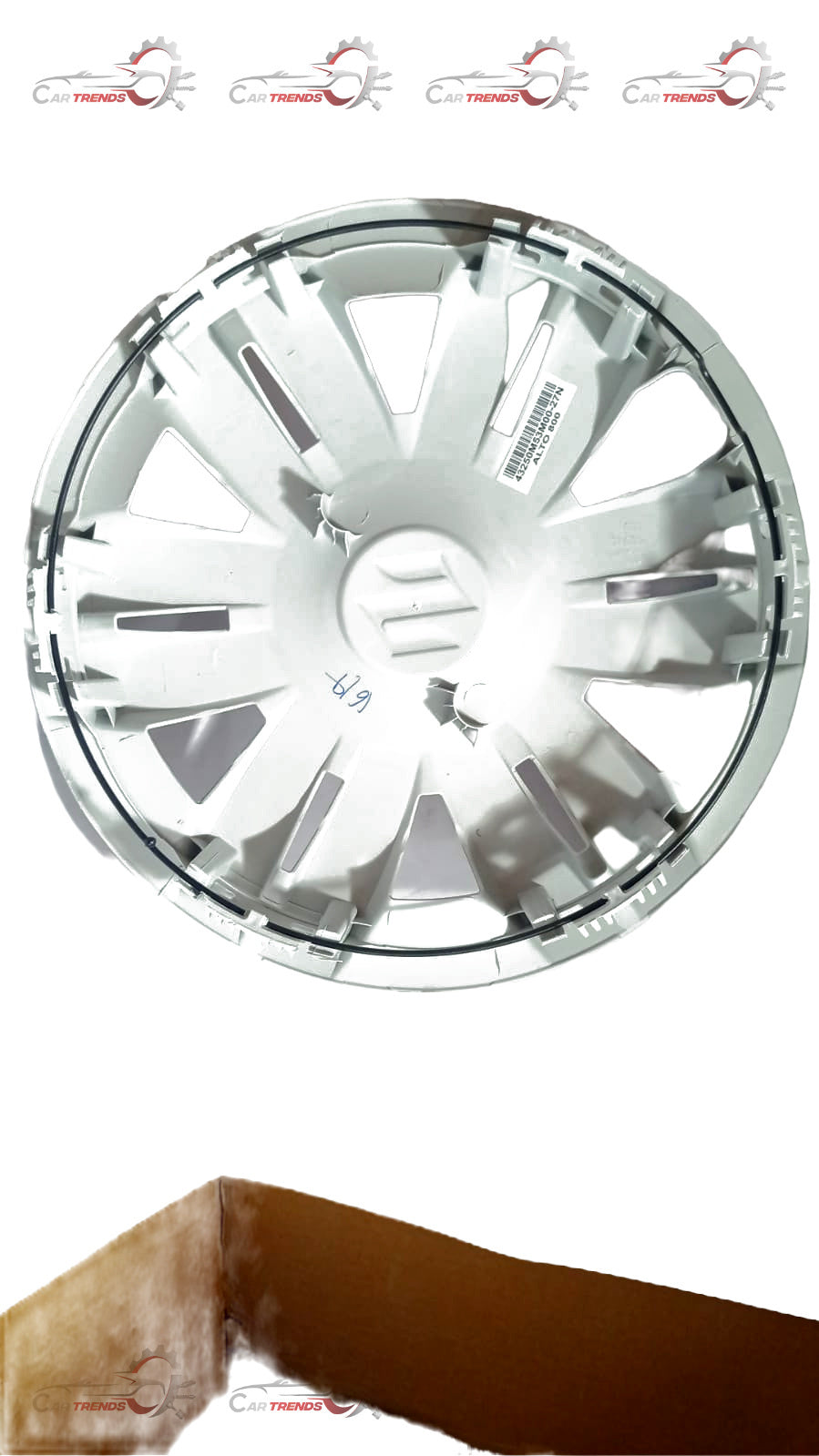 MARUTI SUZUKI Wheel Cover Alto 800(2016-2023) 43250M53M0027N 43250M53M0027N - Back view