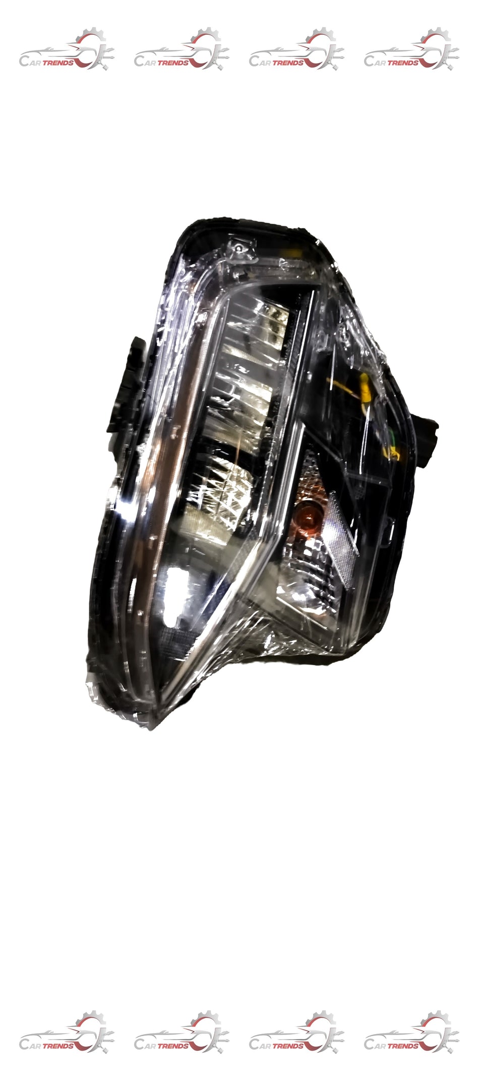 Hyundai headlamp assembly driver side for Hyundai vehicles, showing the LH headlamp with lens and wiring components.