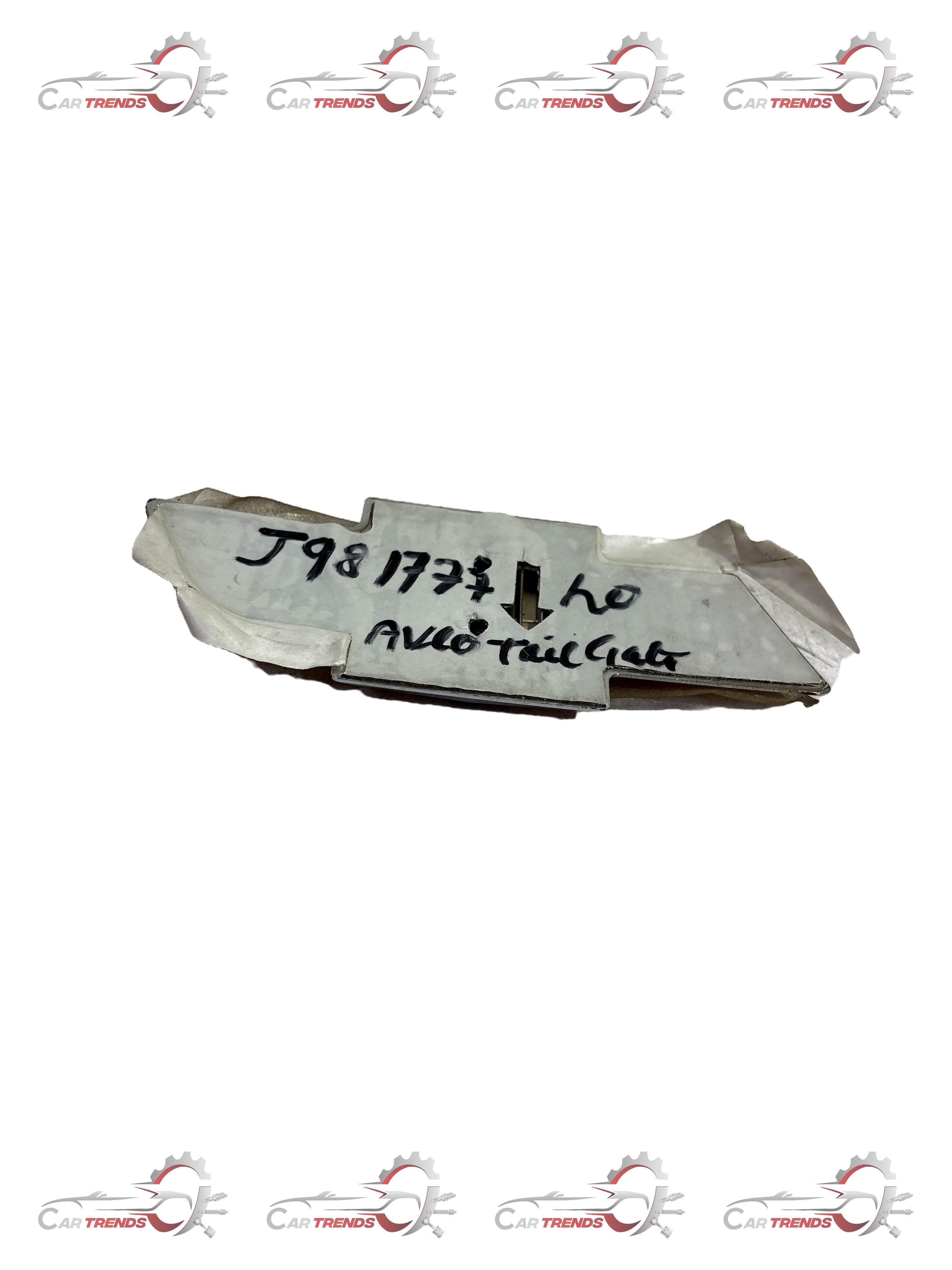 GENERAL MOTORS Emblem Assembly Trunk Lid | Chevrolet Aveo | #J981777L0 J981777L0 - Back view