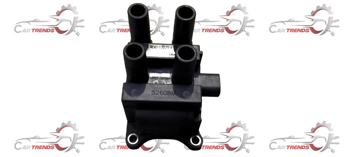 Ford ignition coil CM5G12029FC, automotive part for Ford vehicles, shown in a detailed image.
