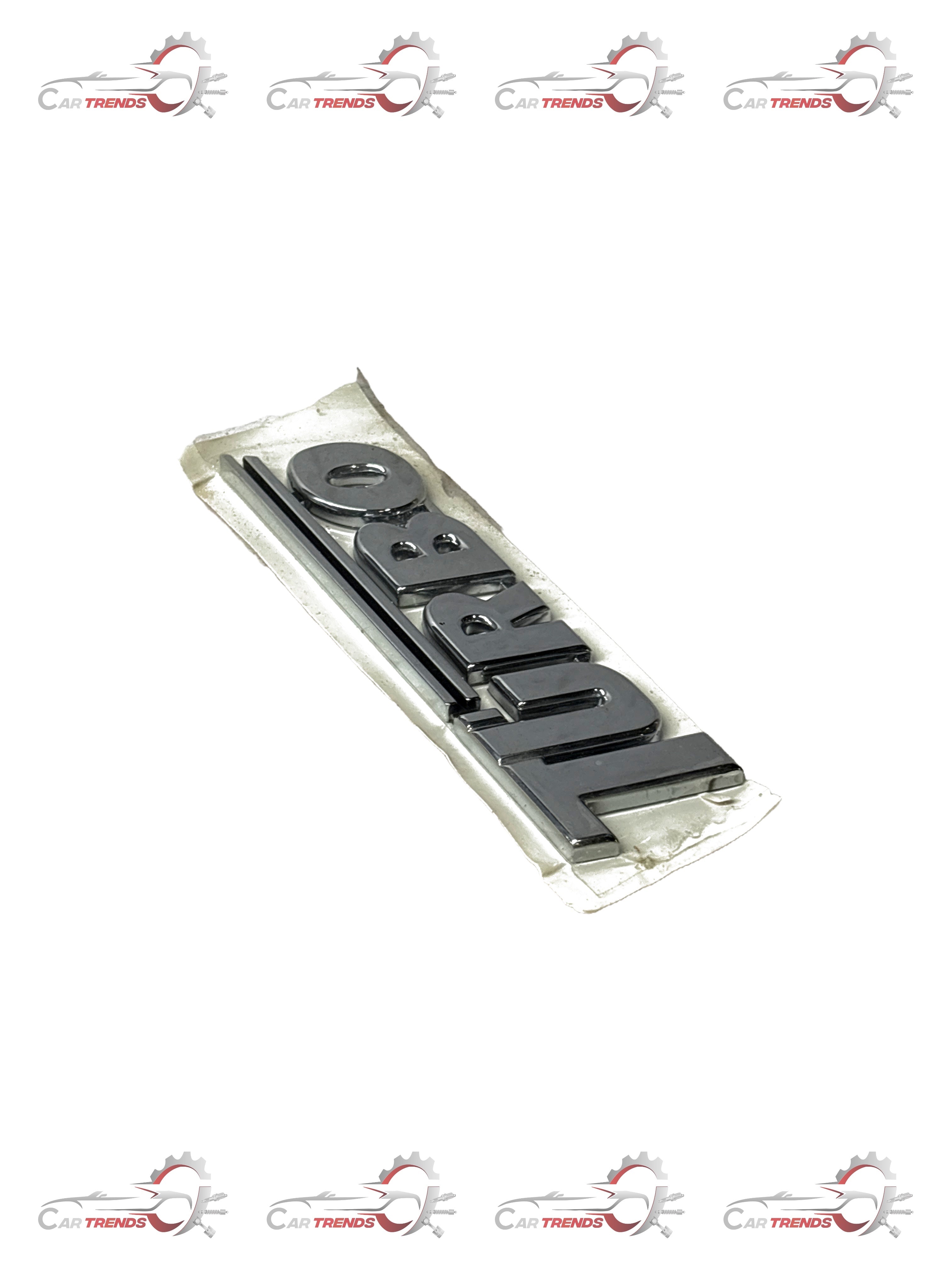 GENERAL MOTORS C981068   Name Plate Turbo Astra C981068 - Back view
