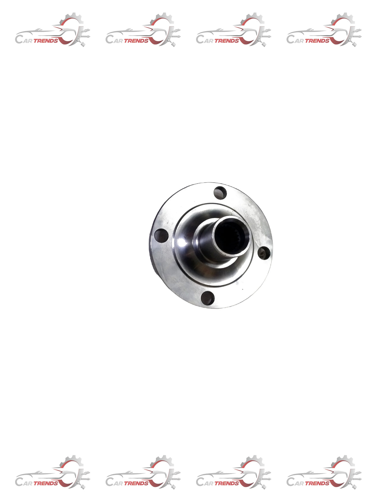 Maruti Suzuki hubfront wheel 43421M68K00 showing the wheel's spokes and metallic finish in a close-up image
