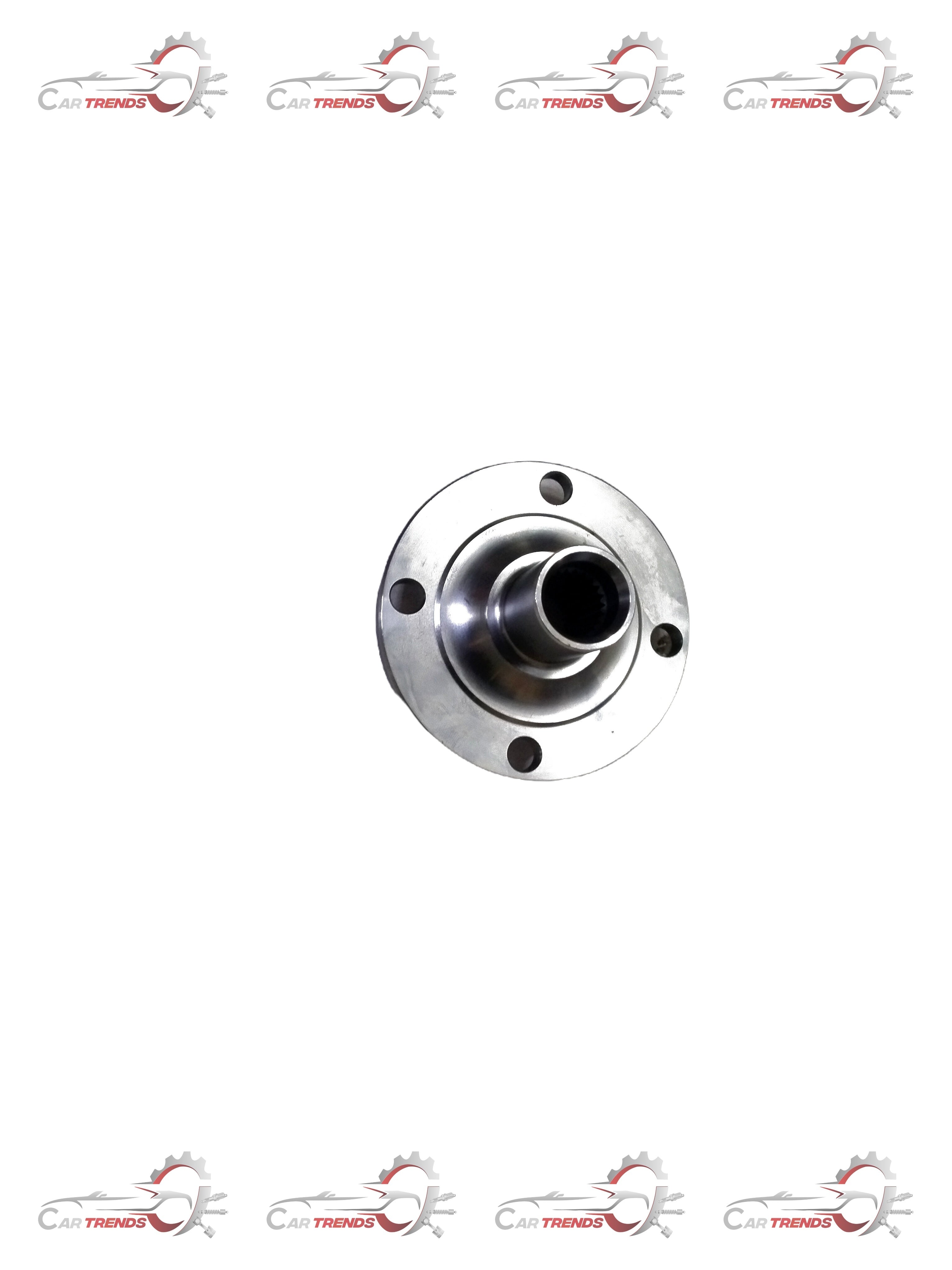 Maruti Suzuki hubfront wheel 43421M68K00 showing the wheel's spokes and metallic finish in a close-up image