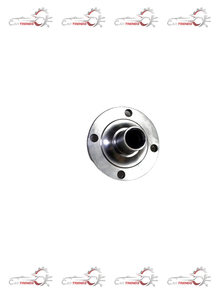 Maruti Suzuki hubfront wheel 43421M68K00 showing the wheel's spokes and metallic finish in a close-up image