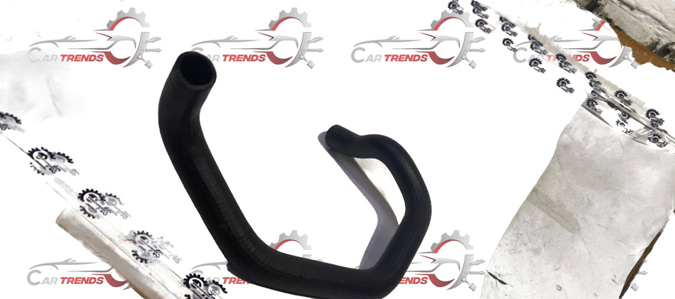 Maruti Suzuki radiator inlet hose for engine, showing the rubber hose with metal fittings in close-up image.