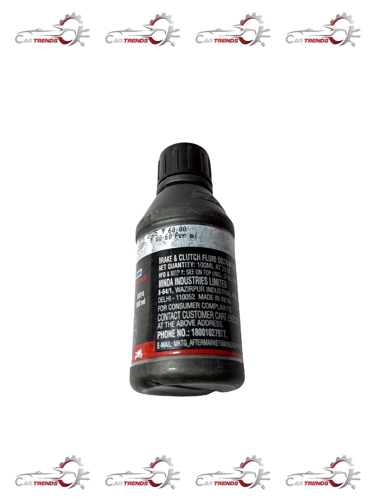 Uno Minda Brake & Clutch Fluid UM-BF-201 - Back view