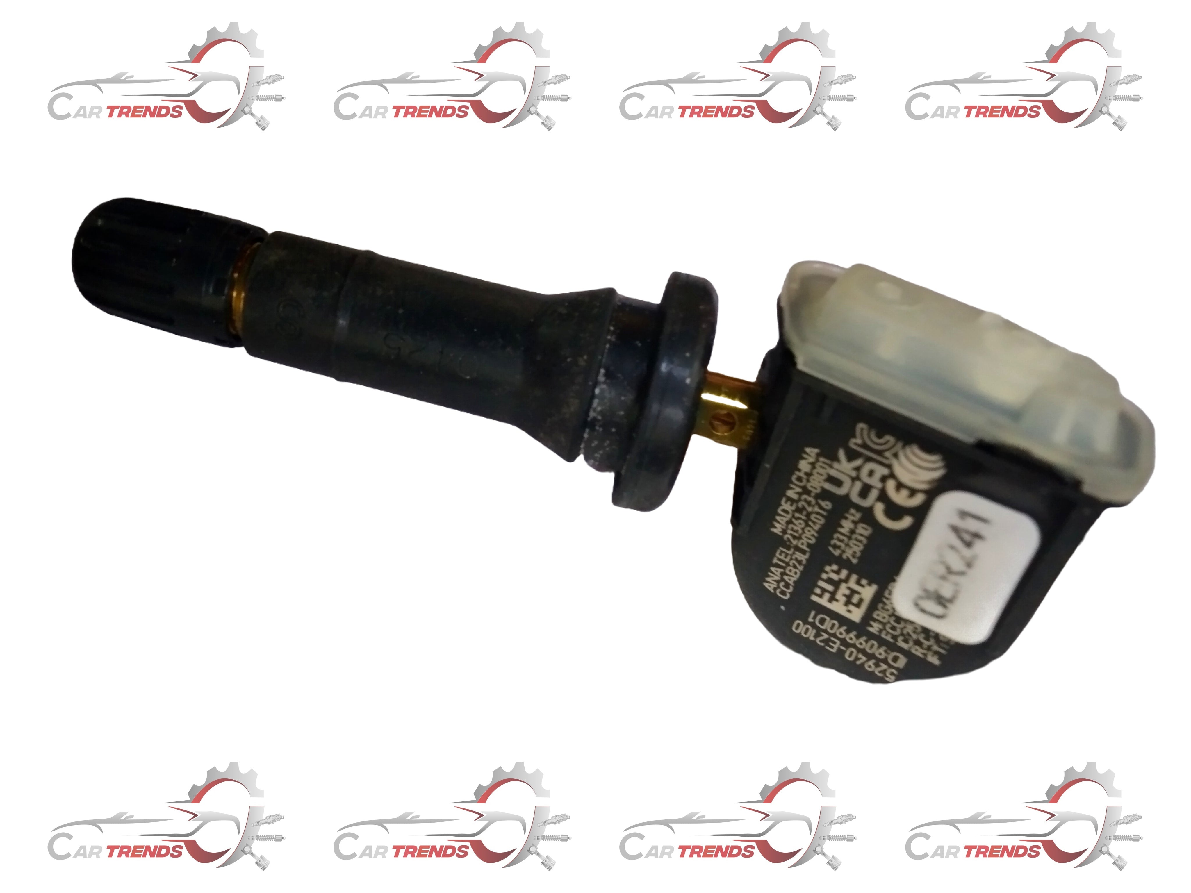 Hyundai valve-TPMS Alcatzar 1st gen 52940E2100, close-up of the tire pressure monitoring sensor valve component.