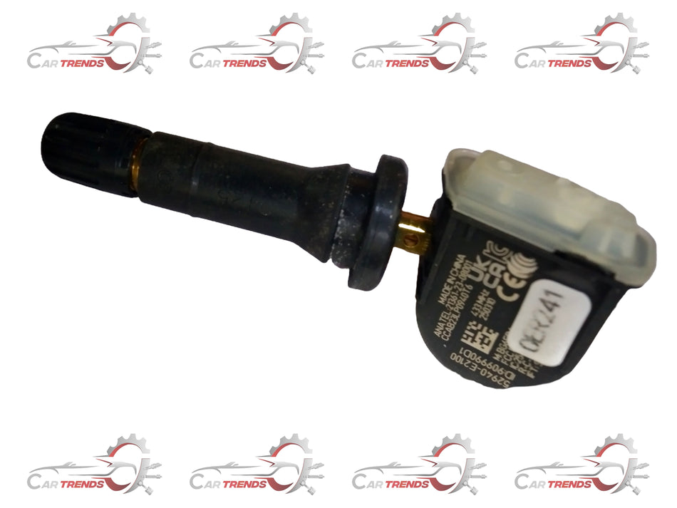 Hyundai valve-TPMS Alcatzar 1st gen 52940E2100, close-up of the tire pressure monitoring sensor valve component.