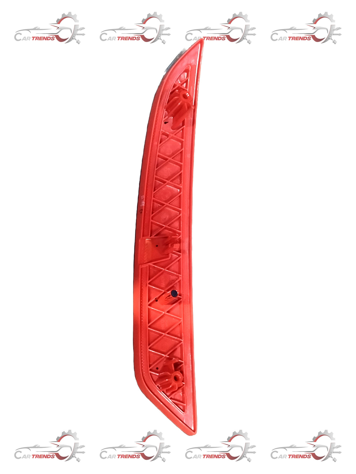 CarTrends Reflector Xcent left spare part, shown in a close-up image, designed for vehicle safety and visibility.