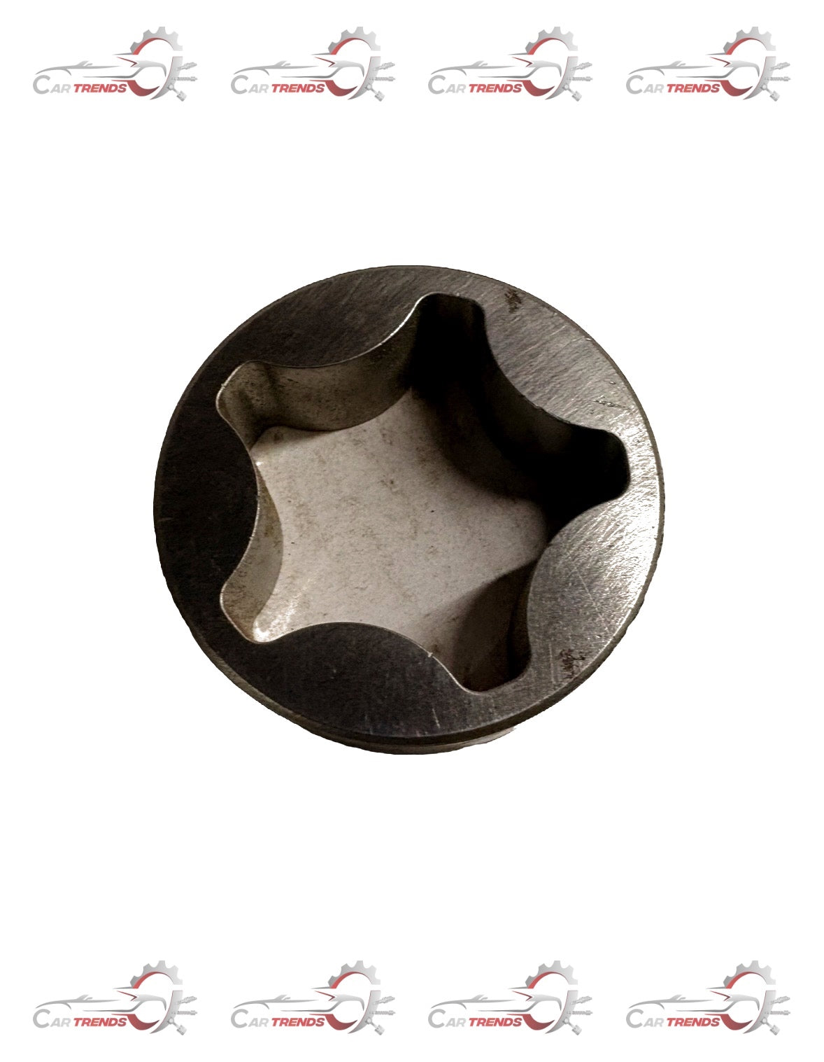 CarTrends J96440216 oil pump rotor for Optra, close-up view showing detailed metal component of spare engine parts.