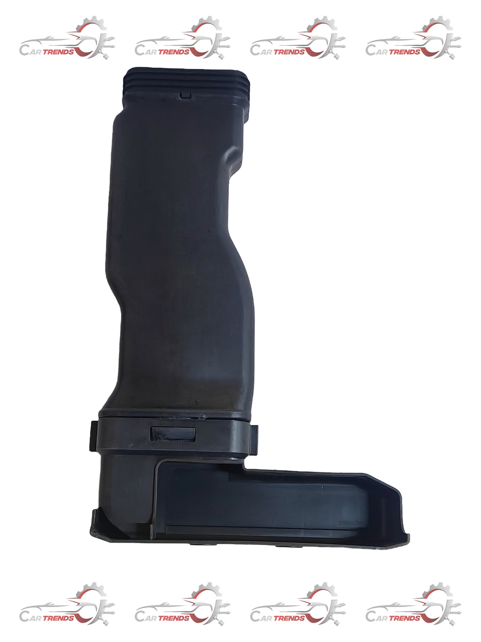 Hyundai air duct assembly part 28210H6900, automotive air intake duct with hoses and connectors, on a neutral background.