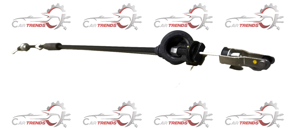 Maruti Suzuki clutch cable assembly for vehicle, showing the cable with metal connectors and protective rubber covering.