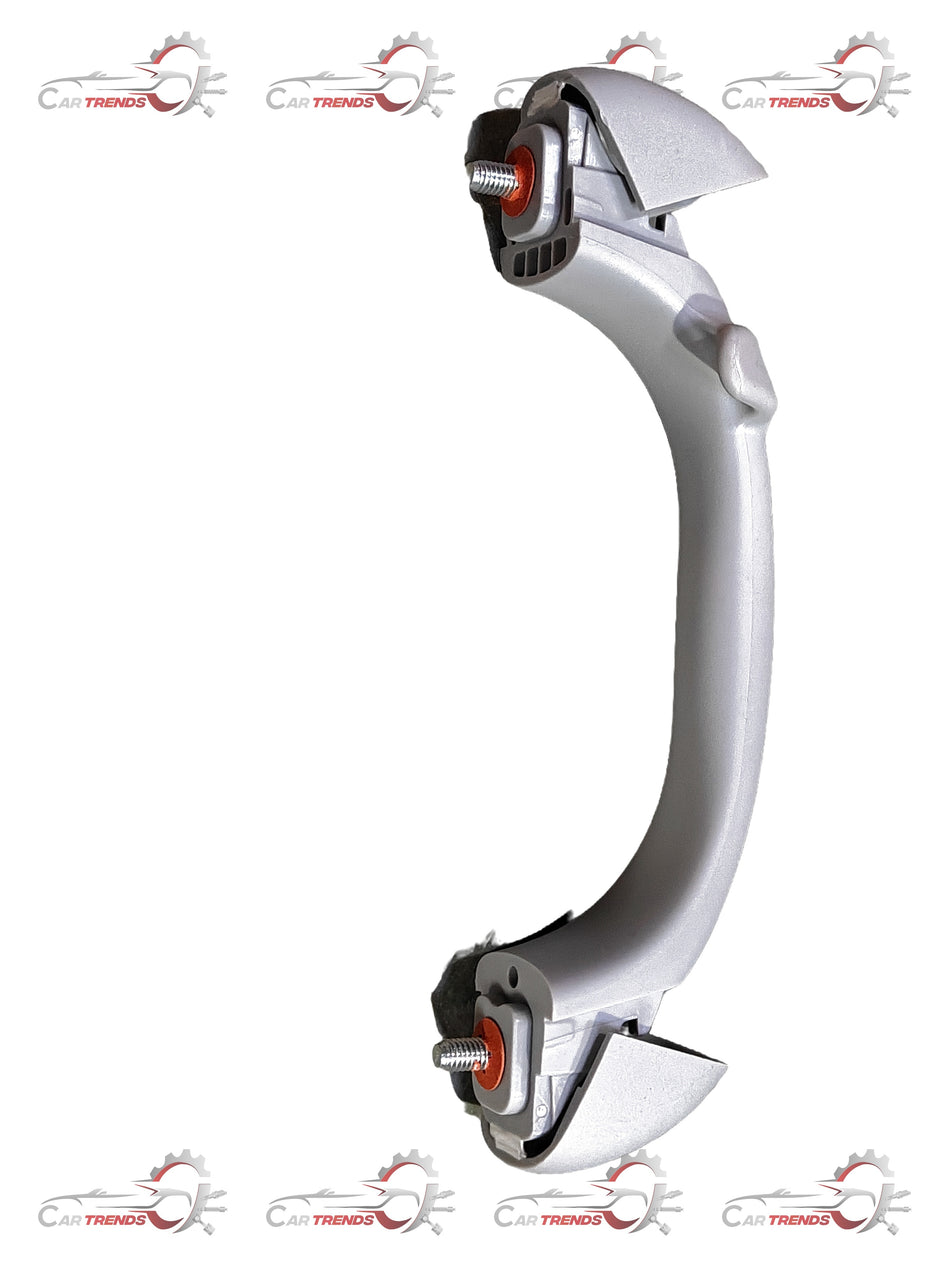 Hyundai rear left roof assist handle assembly, automotive part with metal and plastic components, close-up view