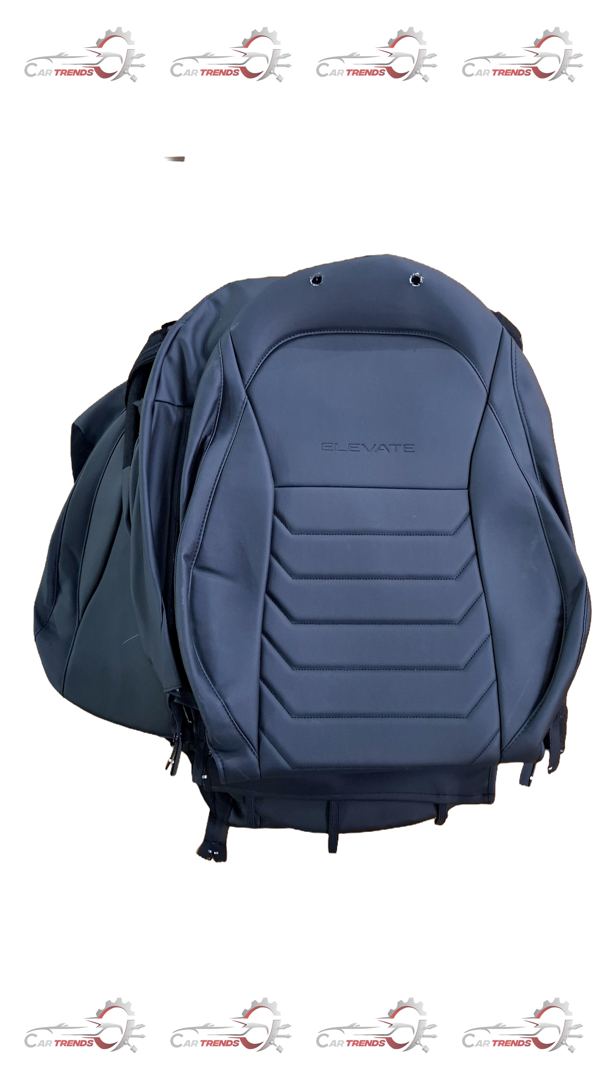 HONDA KIT SEAT COVER WITH RIBBED DESIGN 08P9331X700D 08P9331X700D - Back view