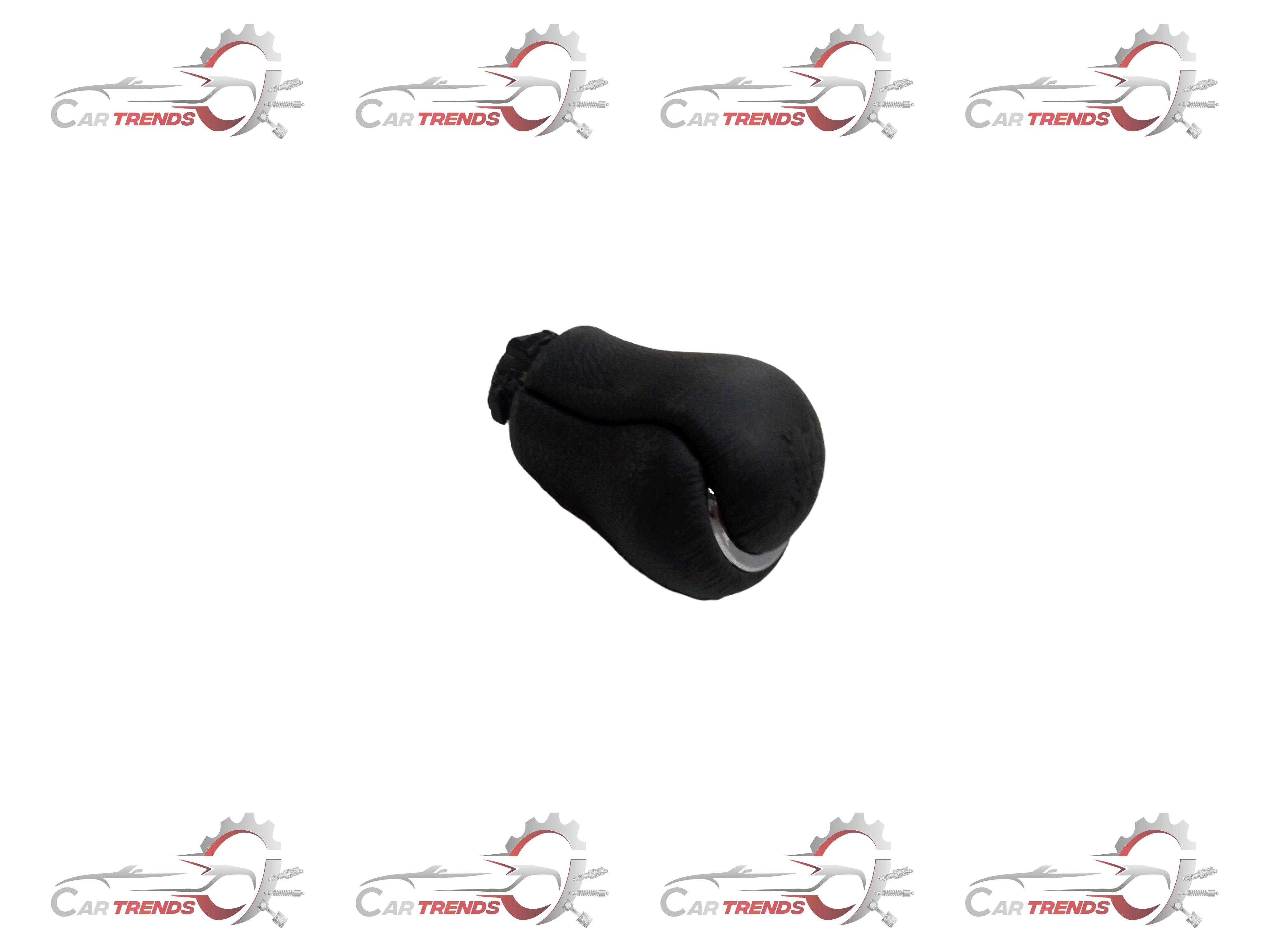 Toyota shift knob lever 335040K200C0, close-up image showing black plastic handle with gear shift pattern.
