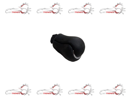 Toyota shift knob lever 335040K200C0, close-up image showing black plastic handle with gear shift pattern.