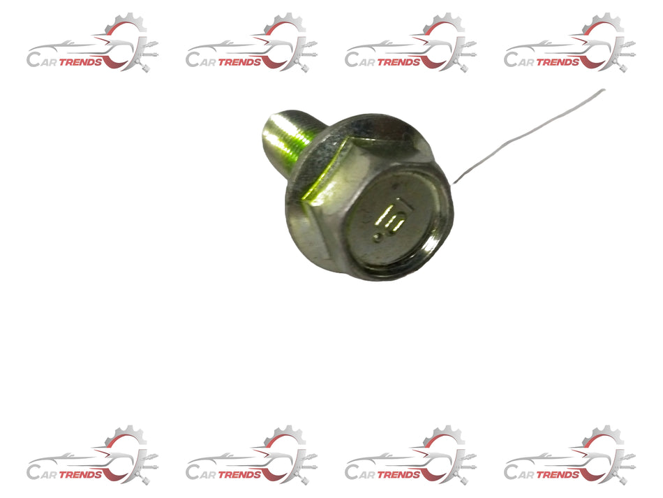 Honda Bolt Flange 12x33 model 90186SDAA00, metal flange bolt with threaded end, used in Honda engine assembly.