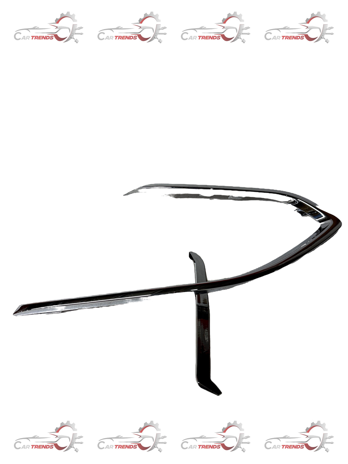 CarTrends J95080066  Fog Lamp Insert Chrome Beat Left Side J95080066 - Back view