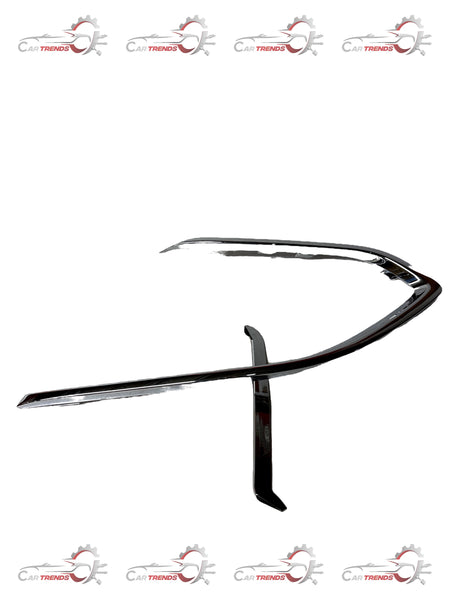 CarTrends J95080066  Fog Lamp Insert Chrome Beat Left Side J95080066 - Back view