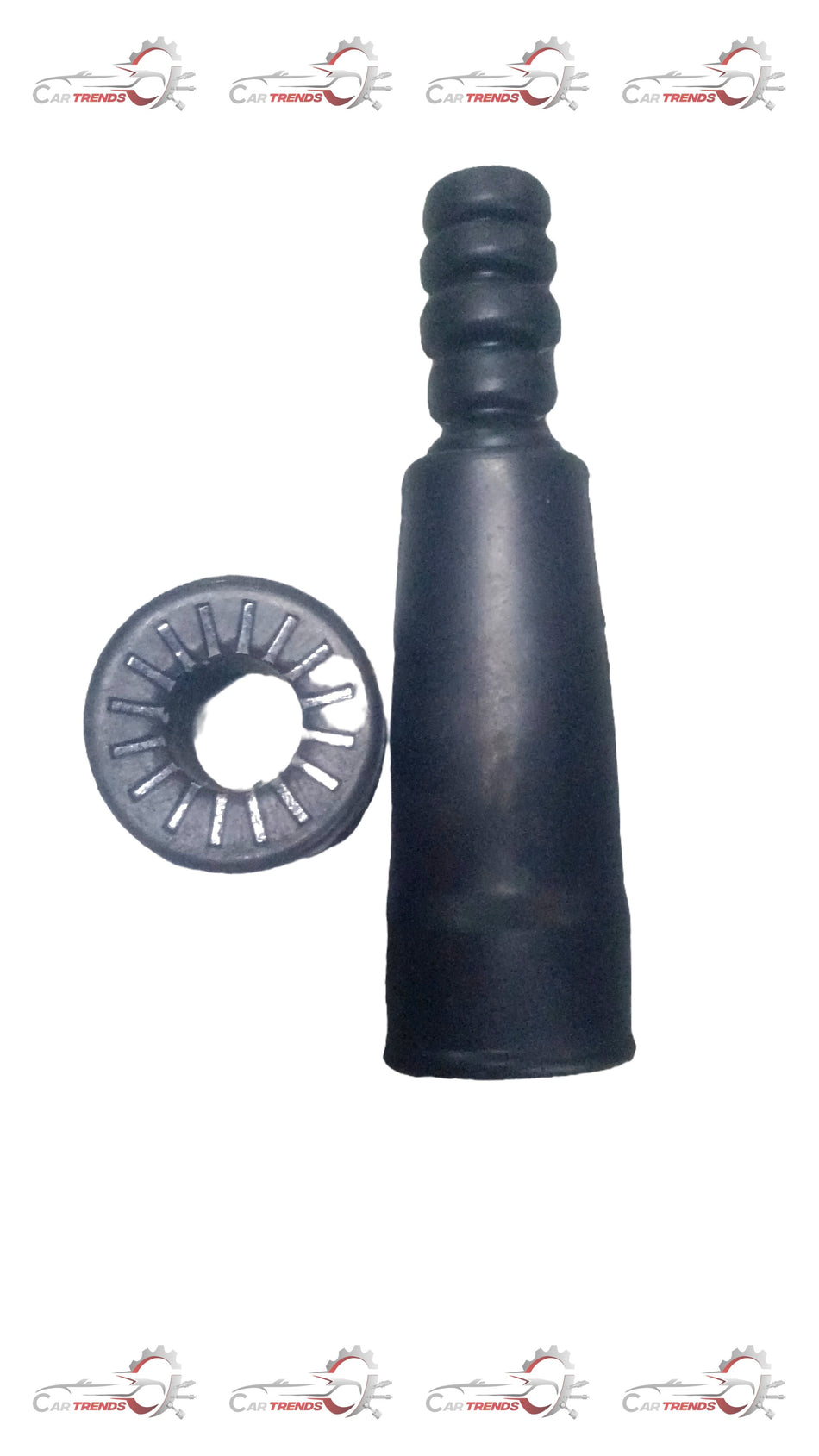 AUTOKOI FR strut kit with rubber bearings, showing the assembled suspension component with metal and rubber parts.