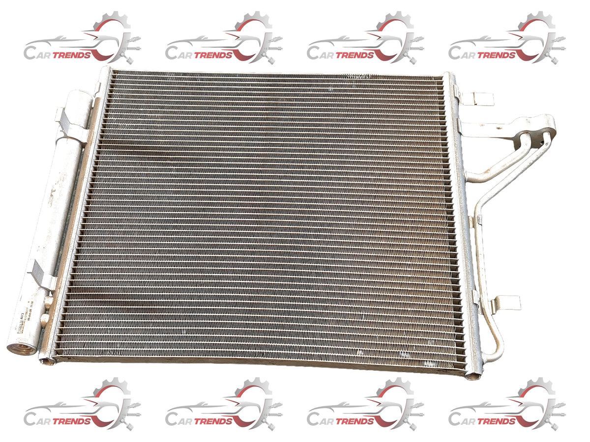 Hyundai CarTrends Condenser Air Aura 97606K6000 for vehicle cooling system, showing the detailed condenser component.