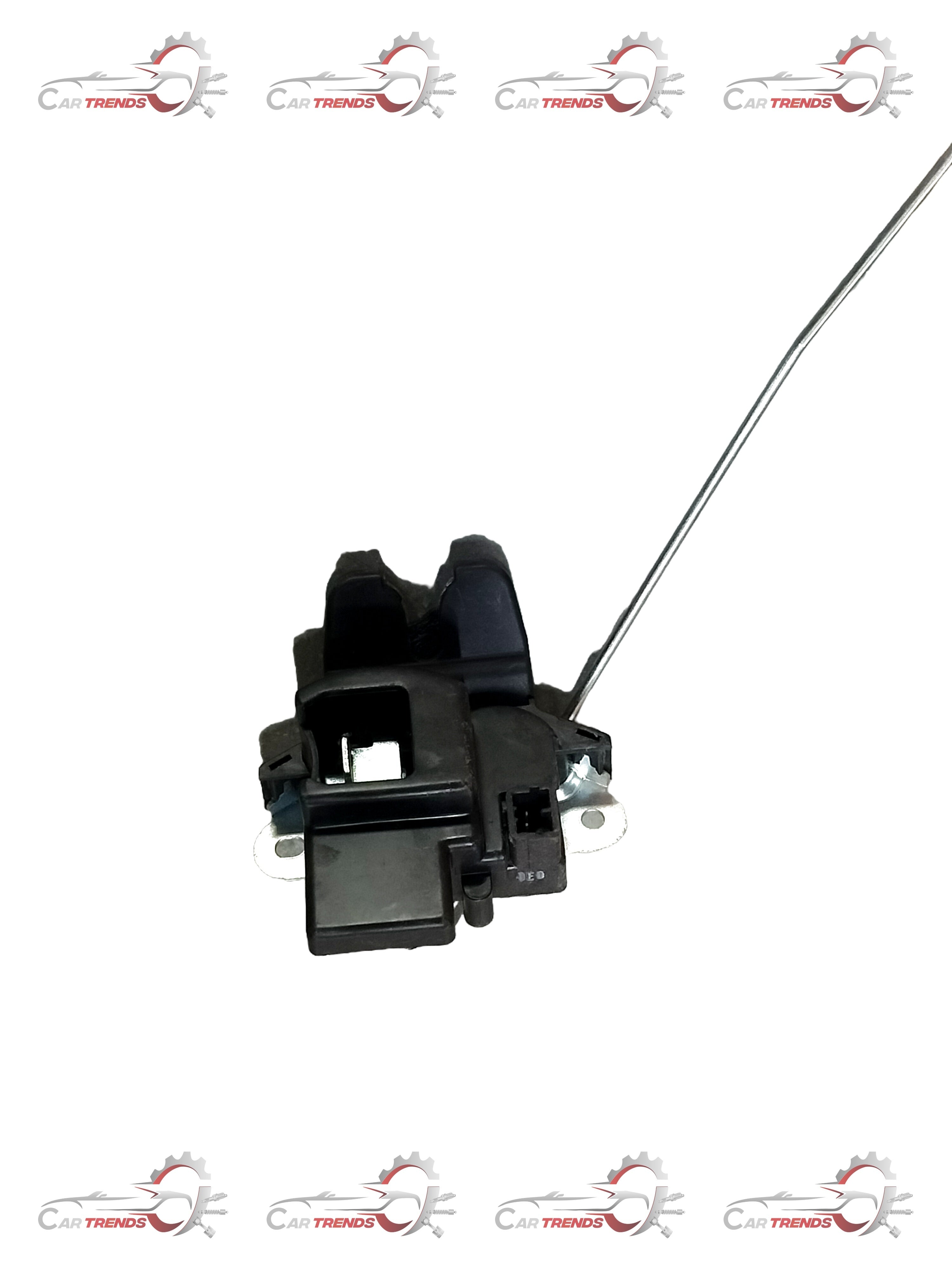 Hyundai CarTrends latch trunk for Verna model, showing the trunk latch mechanism with a close-up view.