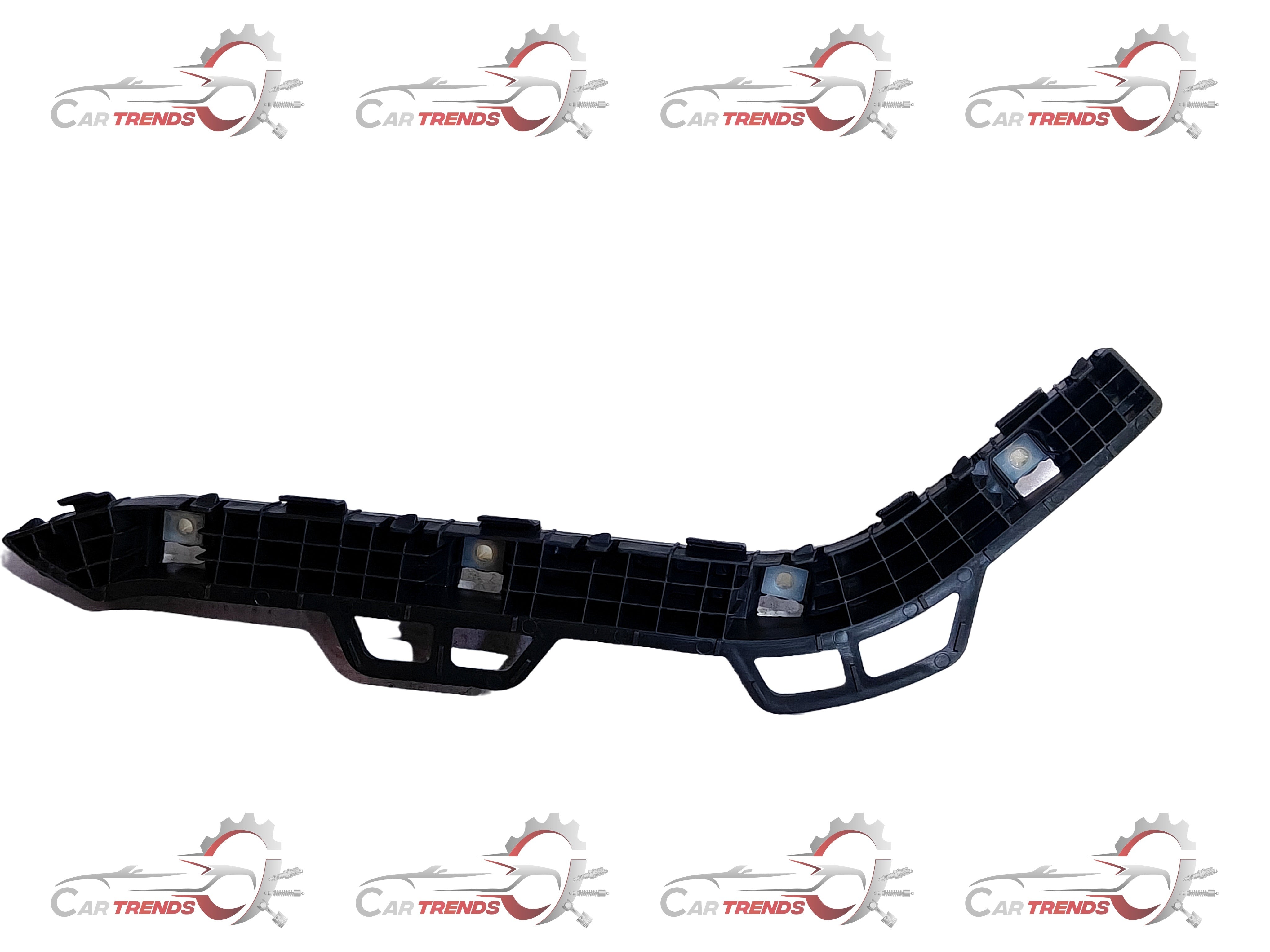 Hyundai BRACKET-RR bumper side mount left shown in the image, part number 86613B4700, for vehicle rear bumper support.