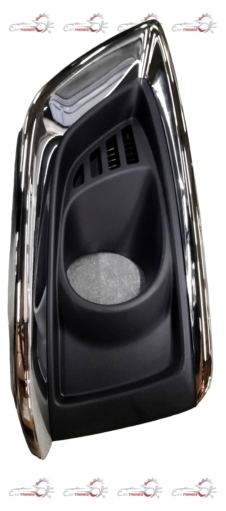 Maruti Suzuki front fog lamp bezel L 71760M82R10C48, car accessory part, close-up view of the bezel for fog lamp installation.