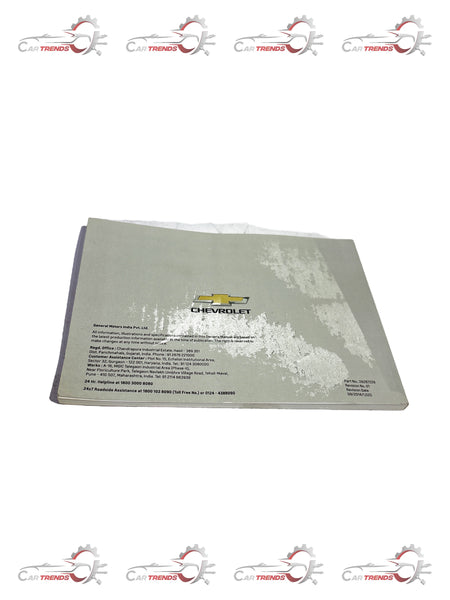 GENERAL MOTORS MANUAL OWNERS INFO SAIL HB J28287229 J28287229 - Back view