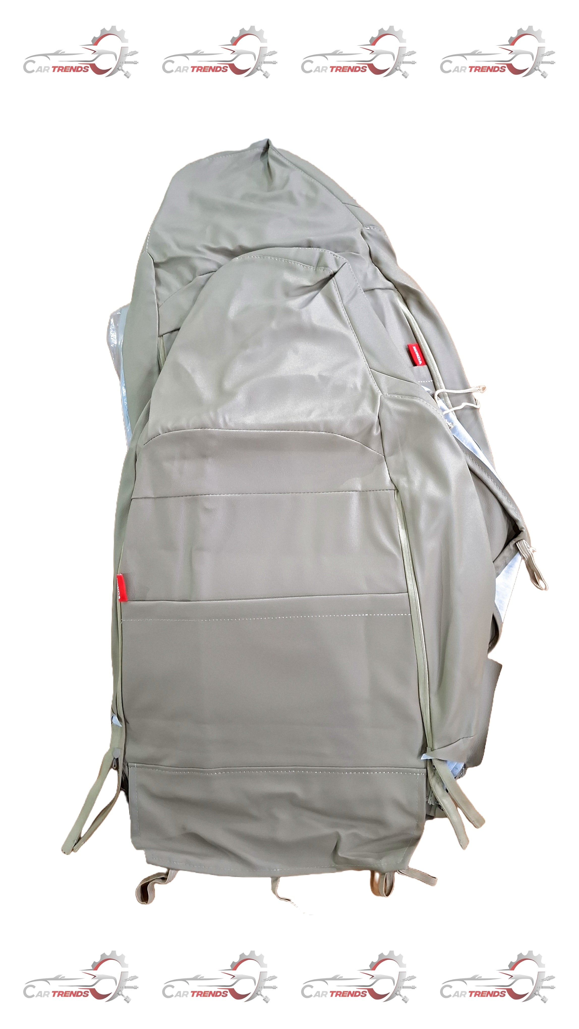 HONDA KIT SEAT COVER WITH HOR LINES & INT H/REST 08P32TSV700M 08P32TSV700M - Back view