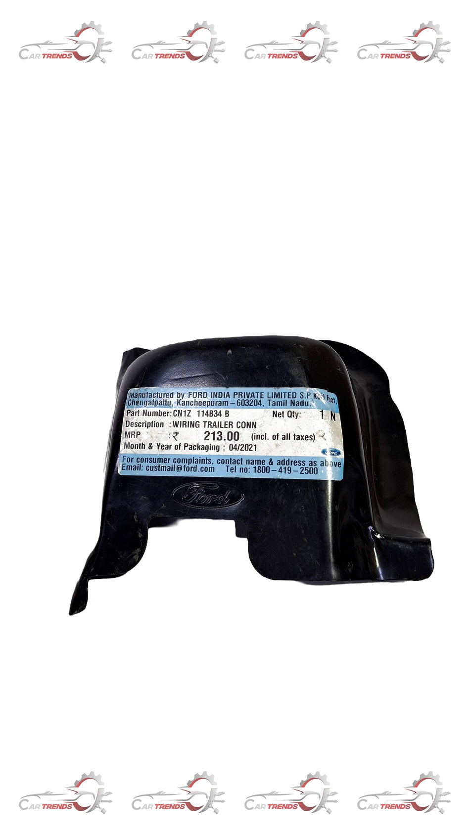 CarTrends CN1Z114B34B  Tail Lamp Housing Figo Left Side CN1Z114B34B - Back view
