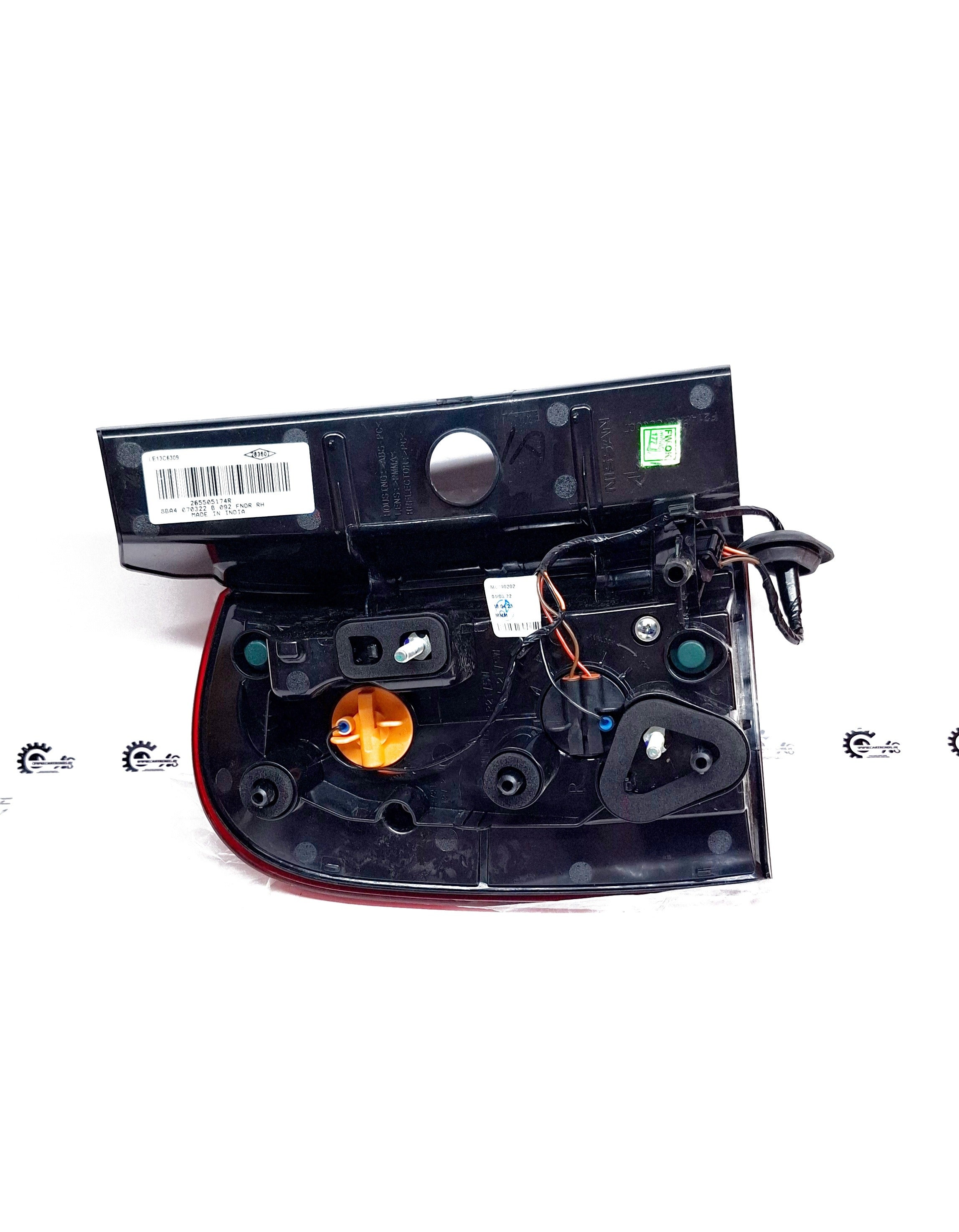 CarTrends Nissan Terrano Tail Lamp RH 265505174R 265505174R - Back view