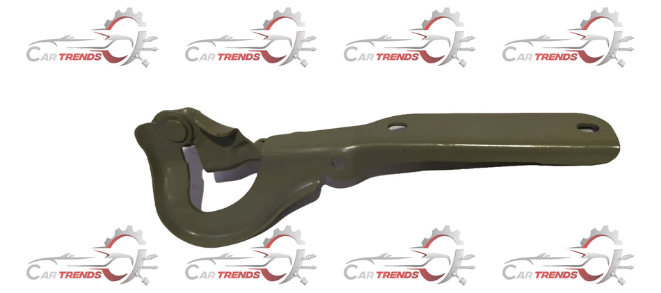 Maruti Suzuki Hinge Front Hood R 57410M67L00 showing the exterior of the hood with hinges and metallic finish.