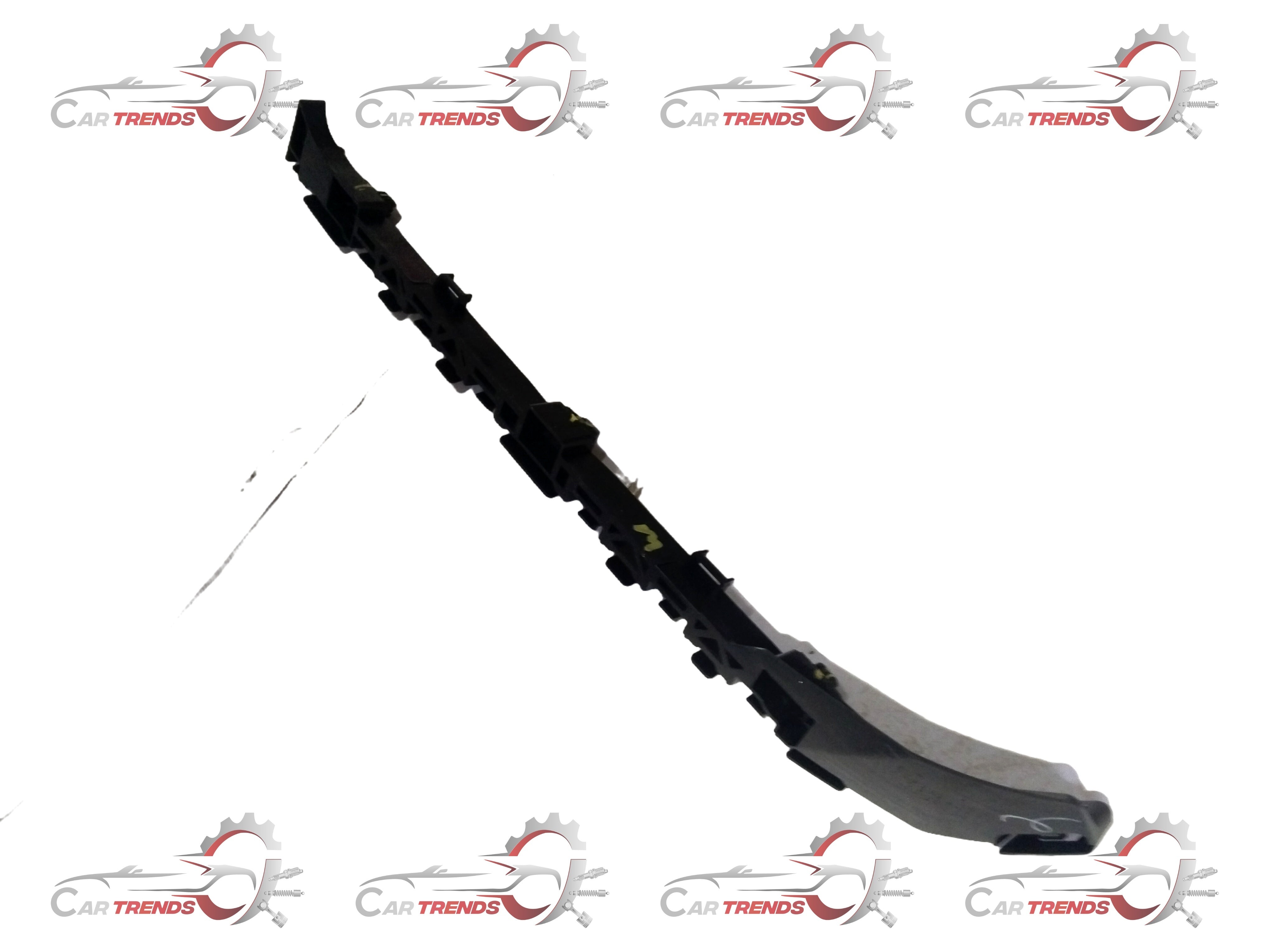 Honda City side spacer R RR BPR by CarTrends, showing the black plastic automotive part installed on the vehicle.