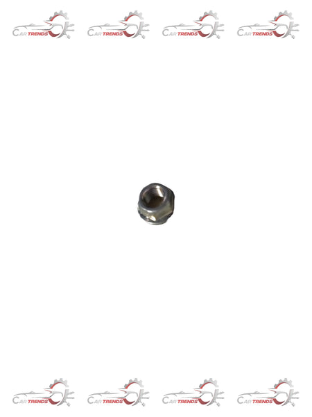 Maruti Celerio wheel nut by CarTrends, close-up image showing the durable metal wheel nut with threading for secure vehicle attachment.